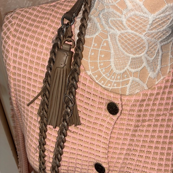 Tory Burch Gray Shoulder Bag - Picture 3 of 7